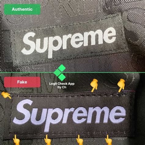 fake supreme gym bag|check if your supreme bag is real.